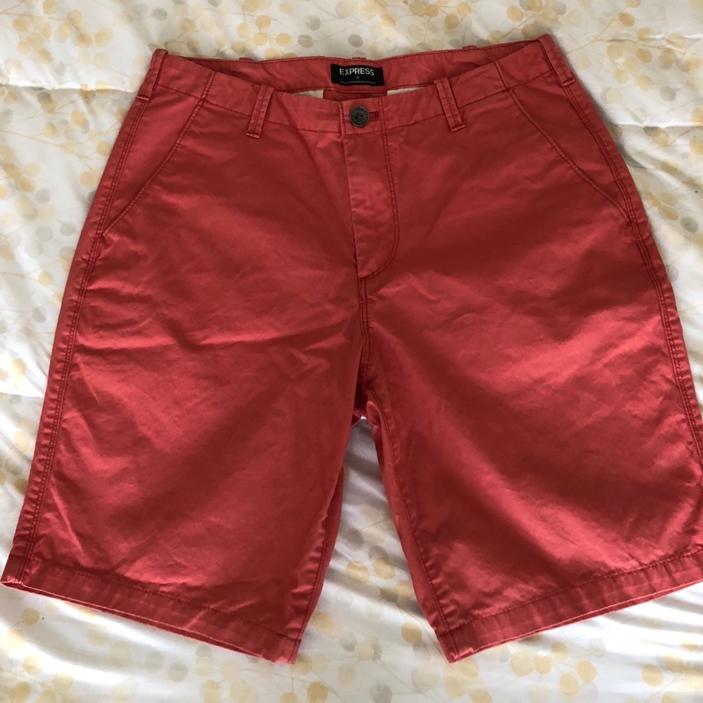 Express red shorts *worn once*